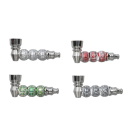 Handpfeifen-Set "Kunst", mit Pfeife und Siebe, 4-fach sortiert, einzeln