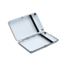 Zigarettenetuis "Slim" rot, für 20 Zig., mit Gummiband