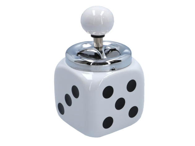 Aschenbecher "Kubisch" 8,5x15 cm