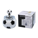 Aschenbecher "Fussball" 9,5x14 cm