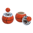Aschenbecher "Basketball" 9,5x14 cm