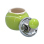 Aschenbecher "Tennisball" 9,5x14 cm