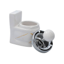 Aschenbecher "Keramik-WC" 10,5x13,5 cm