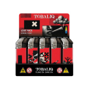 Elektrofeuerzeuge "Lost Face"; 5-fach sortiert; 50er Display