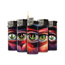 Elektrofeuerzeuge "High View"; 5-fach sortiert;...