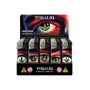 Elektrofeuerzeuge "High View"; 5-fach sortiert; 50er Display