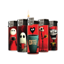 Elektrofeuerzeuge "Coffee Ghost"; 5-fach sortiert; 50er Display