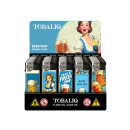 Elektrofeuerzeuge "Beer Fest"; 5-fach sortiert; 50er Display