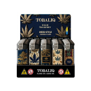 Elektrofeuerzeuge "Weed Style"; 5-fach sortiert; 50er Display