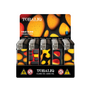 Elektrofeuerzeuge "Heat Flow"; 5-fach sortiert; 50er Display