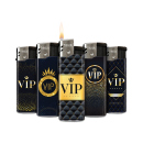 Elektrofeuerzeuge "VIP Life"; 5-fach sortiert; 50er Display