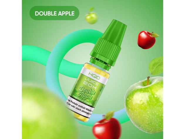 HQD 20K JUICE - Double Apple (Doppelapfel) - Liquid - 3mg/ml - 10 ml