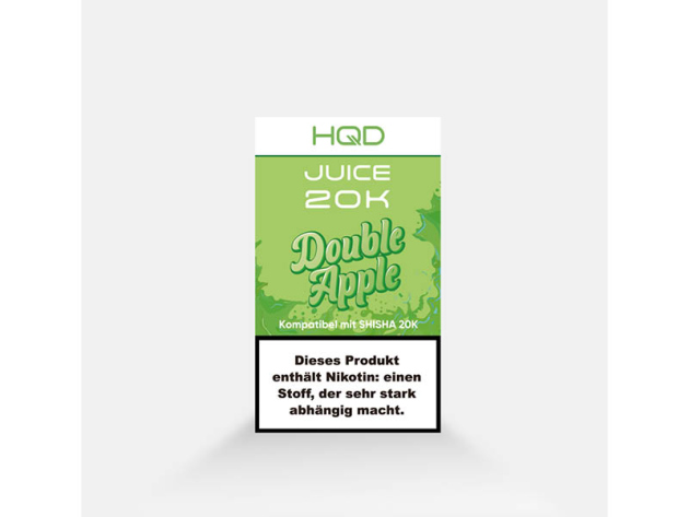 HQD 20K JUICE - Double Apple (Doppelapfel) - Liquid - 3mg/ml