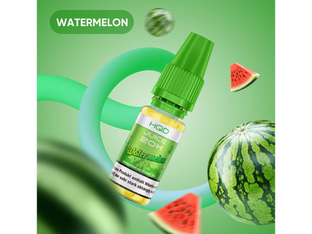 HQD 20K JUICE - Watermelon (Wassermelone) - Liquid - 3mg/ml - 10 ml