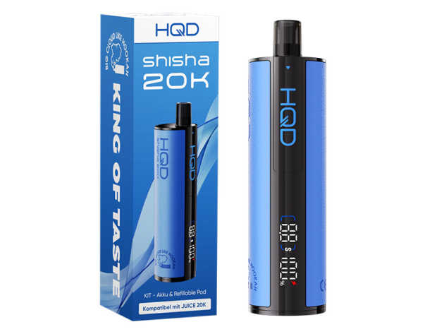 HQD 20K - KIT (Basisgerät & Leerpod) - blue (blau)