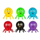Grinder "Octopus" Kunststoff, 6-fach sortiert, , 3-tlg.; Ø 7cm. H 7,5cm, einzeln