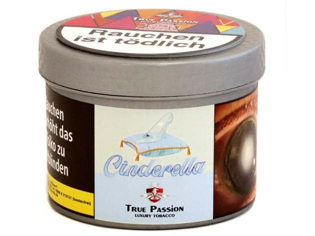 True Passion Tobacco - Cinderella (Honig-u. Wassernelone, Maracuja) - 200g