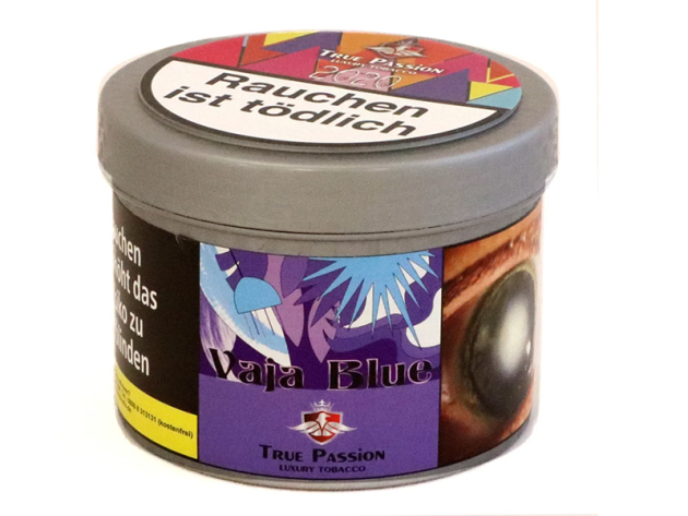 True Passion Tobacco - Vaja Blue (Blaubeere, Traube) - 200g