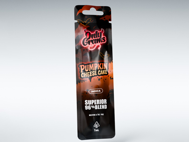Only Grams - Pumpkin Cheesecake (Kürbis, Cheescake, Zimt) - H2 Superior Vape 96% - 1ml - Limited Edition Halloween
