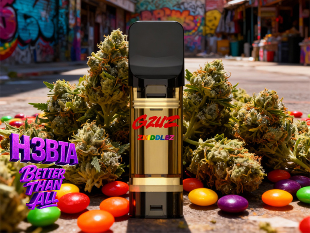 GZUZ - H3 POD - "Zkiddlez"  - 1ml   CRD