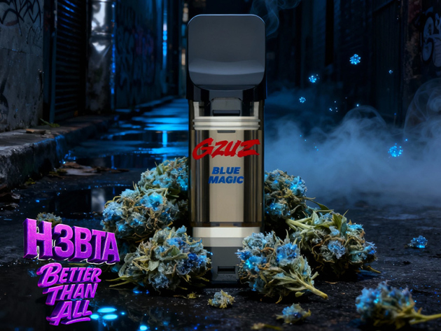GZUZ - H3 POD - "Blue Magic"  - 1ml   CRD