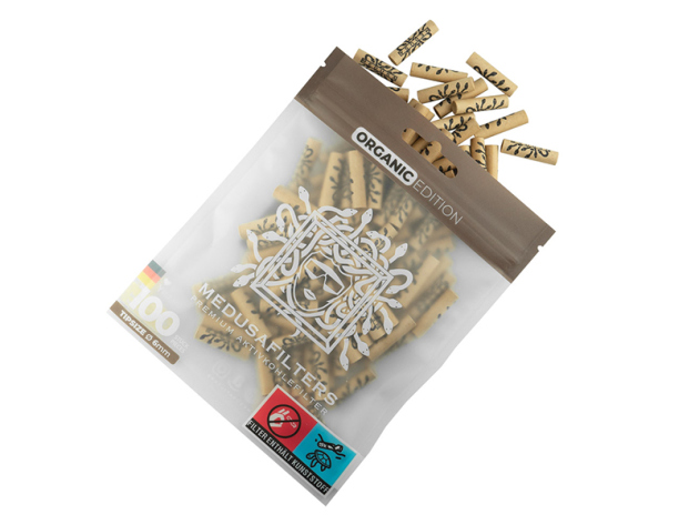 Medusafilters "Organic Edition", Ø 60 mm, Aktivkohlefilter ; 100er Pack