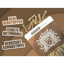 Medusafilters "Organic Edition", Ø 60 mm, Aktivkohlefilter ;  250er Pack