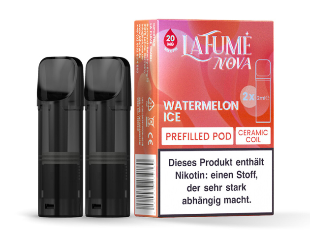 Lafumé NOVA POD - Watermelon Ice (Wassermelone, Eis) 2er-Set