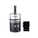 Zigarrenfeuerzeug "BRATISLAVA" Blaue Sturm-Flamme, 6er Display