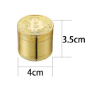 Grinder "BITCOIN ", 4 x 4 x 3,5 cm, einzeln