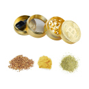 Grinder "BITCOIN ", 4 x 4 x 3,5 cm, einzeln