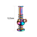 Glasbong"Mini Rainbow", 12,5cm, 4-fach sortiert, 12er Display