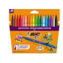 BIC - Filzstift "Visa", farbig sortiert, 18er Pack