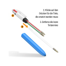 BIC - Buntstifte "Evolution radierbare Buntstifte", farbig sortiert, 24er Pack