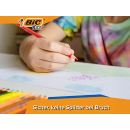 BIC - Buntstifte "Evolution radierbare Buntstifte", farbig sortiert, 24er Pack