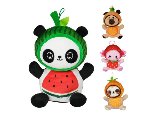 Plüsch Tier-Mix "Früchte", 4-fach sortiert, 30 cm; einzeln