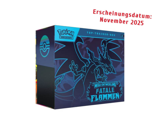 Pokémon - TCG - Fatale Flammen Top-Trainer-Box (deutsch)