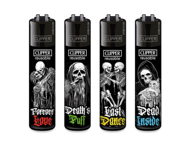 Clipper Large Sonder Edition FFX SKULLS, 48er Display