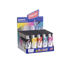 Sturmfeuerzeuge "DRIPPING PAINT SLIDECAP", Turboflamme, 5-fach sortiert, 50er Display