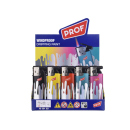 Sturmfeuerzeuge "DRIPPING PAINT SLIDECAP", Turboflamme, 5-fach sortiert, 50er Display