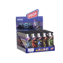 Sturmfeuerzeuge "MOTORBIKE SLIDECAP", Turboflamme, 5-fach sortiert, 50er Display