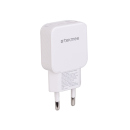 Tekmee Netzstecker Type-C,  20W + USB, Fast Charger; weiß
