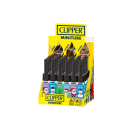 Clipper Mini Stabfeuerzeug WINTER PIXELl, 24er Display