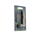 Metallpfeife "Weed" mit Sieben; 4-fach sort.;...