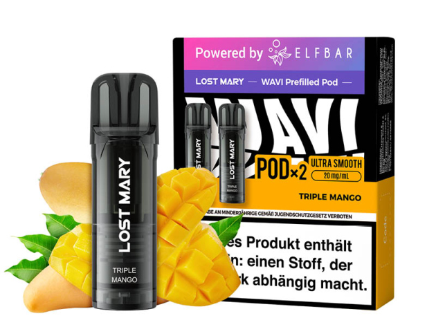 Lost Mary WAVI Prefilled Pod - Triple Mango (Mango) - 20mg