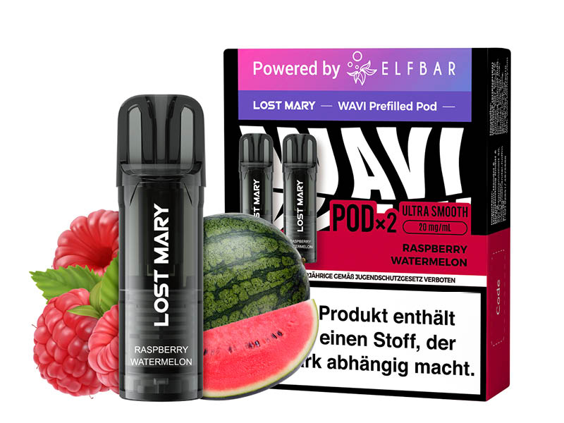 Lost Mary WAVI Prefilled Pod - Raspberry Watermelon (Himbeer, Wasserm