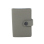 Zigarettenetui mit Geldbörse "Grau" für 8 Zig., mit Spange