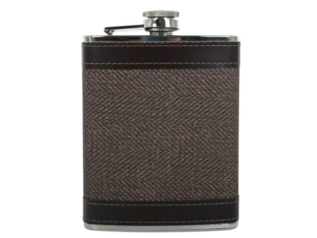 Flachmann "Braun" 7oz