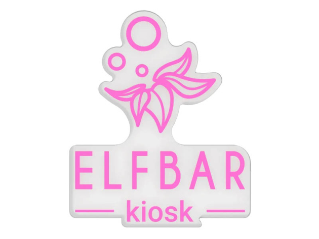 Elfbar LED Logo Leuchtreklame (Kiosk)