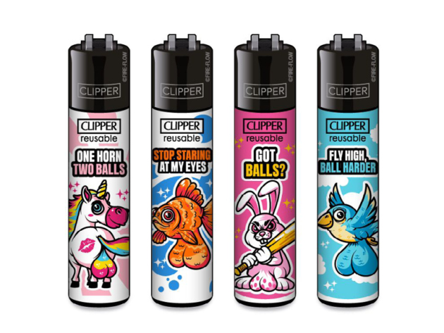 Clipper Large BIG BALLS, 48er Display